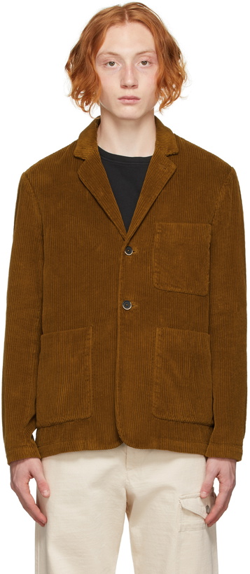 Photo: Barena Brown Corduroy Blazer