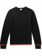Paul Smith - Contrast-Tipped Merino Wool Sweater - Black