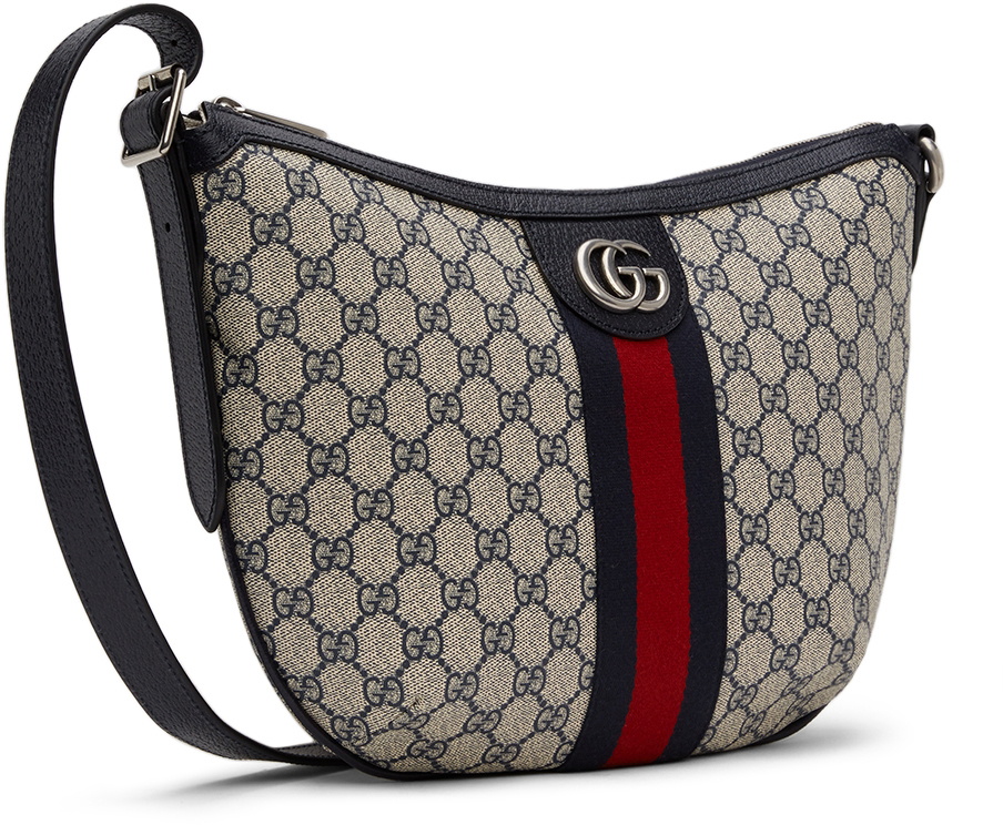 Gucci 752591 FACFW OPHIDIA GG SMALL SHOULDER Bag Beige