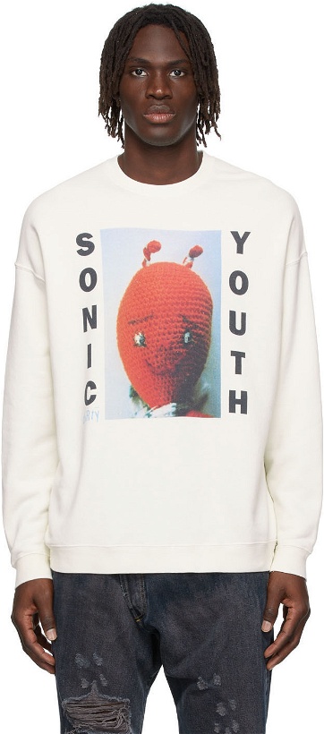 Photo: R13 Sonic Youth Dirty Oversized Sweatshirt