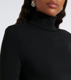 Magda Butrym Paneled wool-blend minidress
