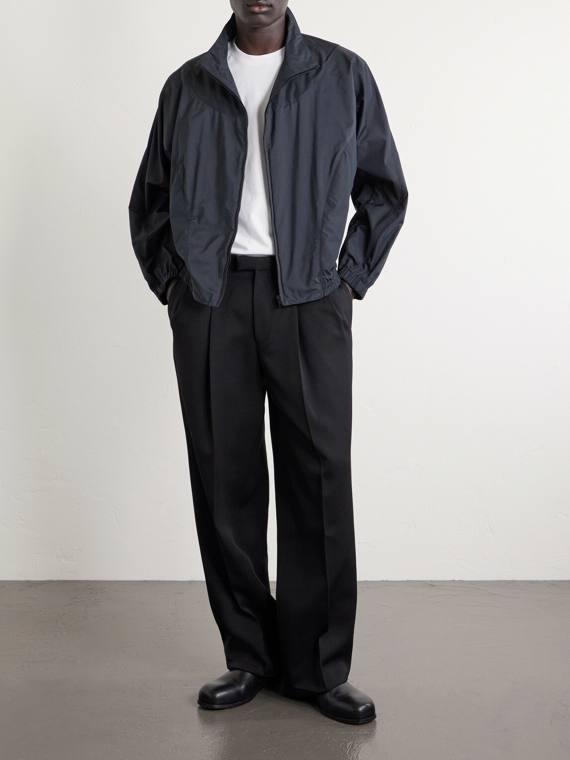 Givenchy - Cotton-Blend Shell Blouson Jacket - Black