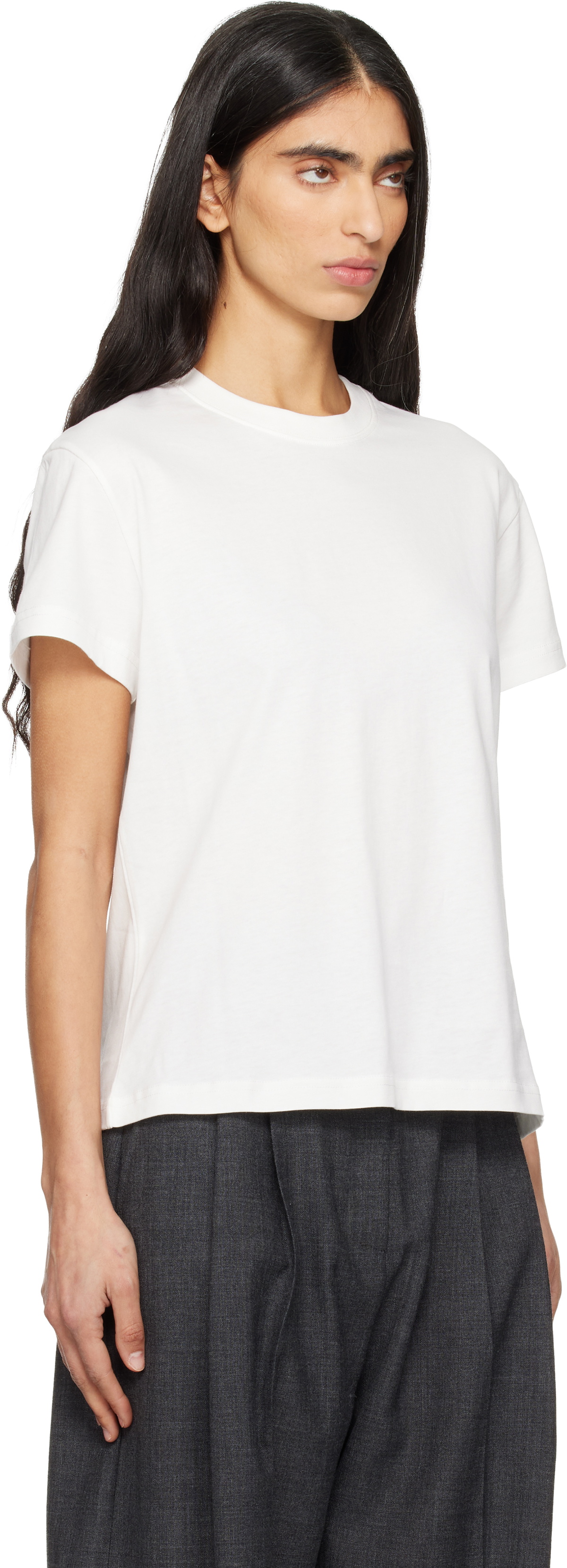 Studio Nicholson Off-White Marine T-shirt