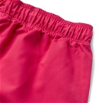 adidas Originals - Adiplore Logo-Appliquéd Woven Shorts - Pink