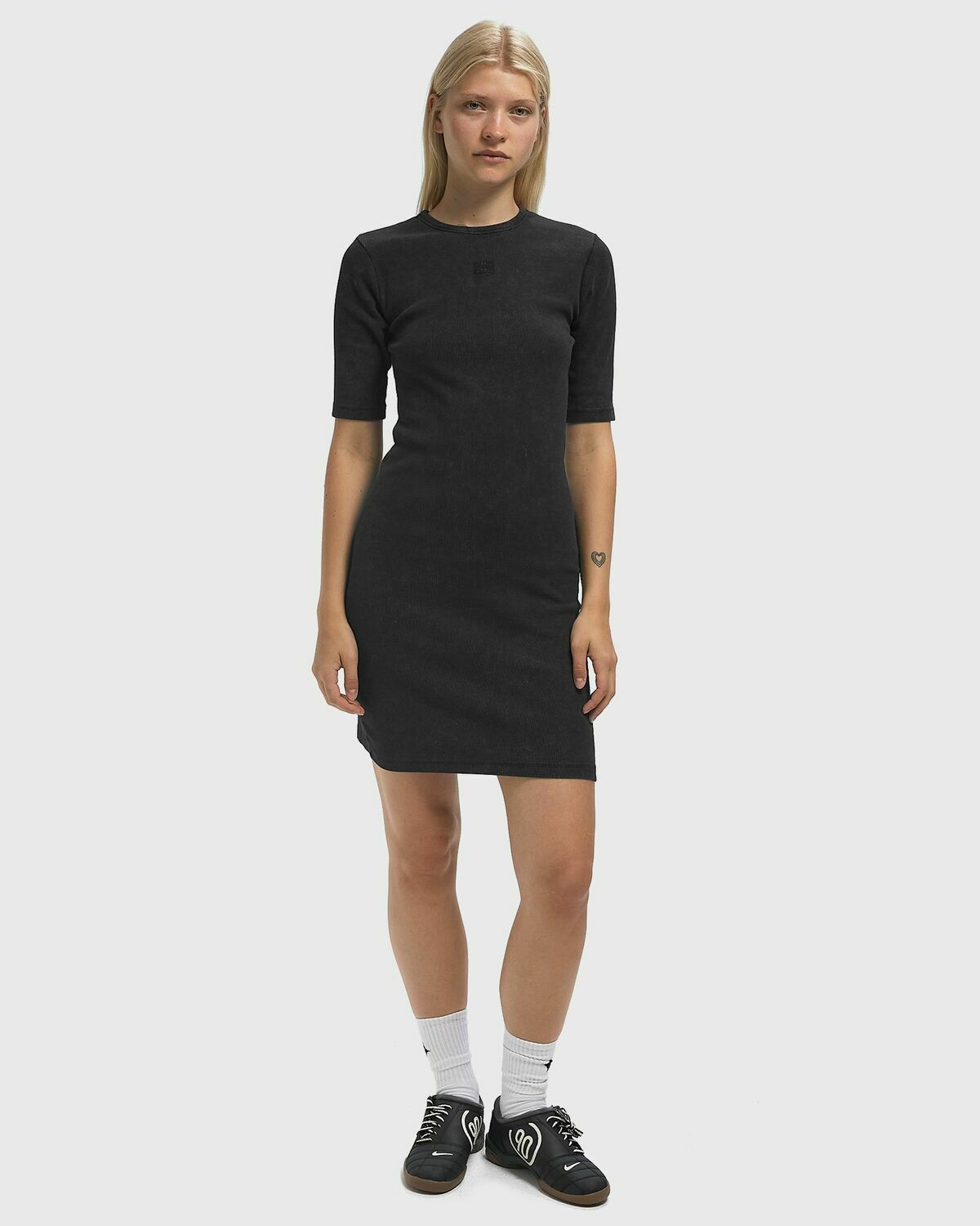 Gestuz DREW WASHED LOGO DRESS Grey Women