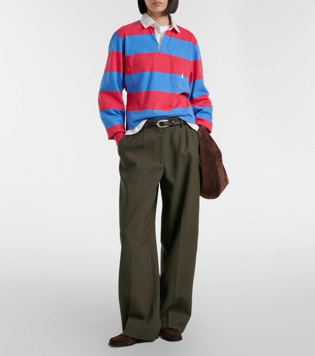 Polo Ralph Lauren Striped cotton jersey polo shirt