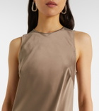 Asceno Valencia silk charmeuse maxi dress