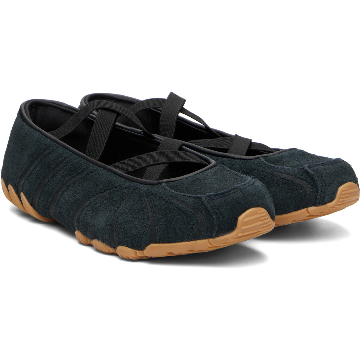 adidas Originals Black Ghost Sprint Ballerina Flats