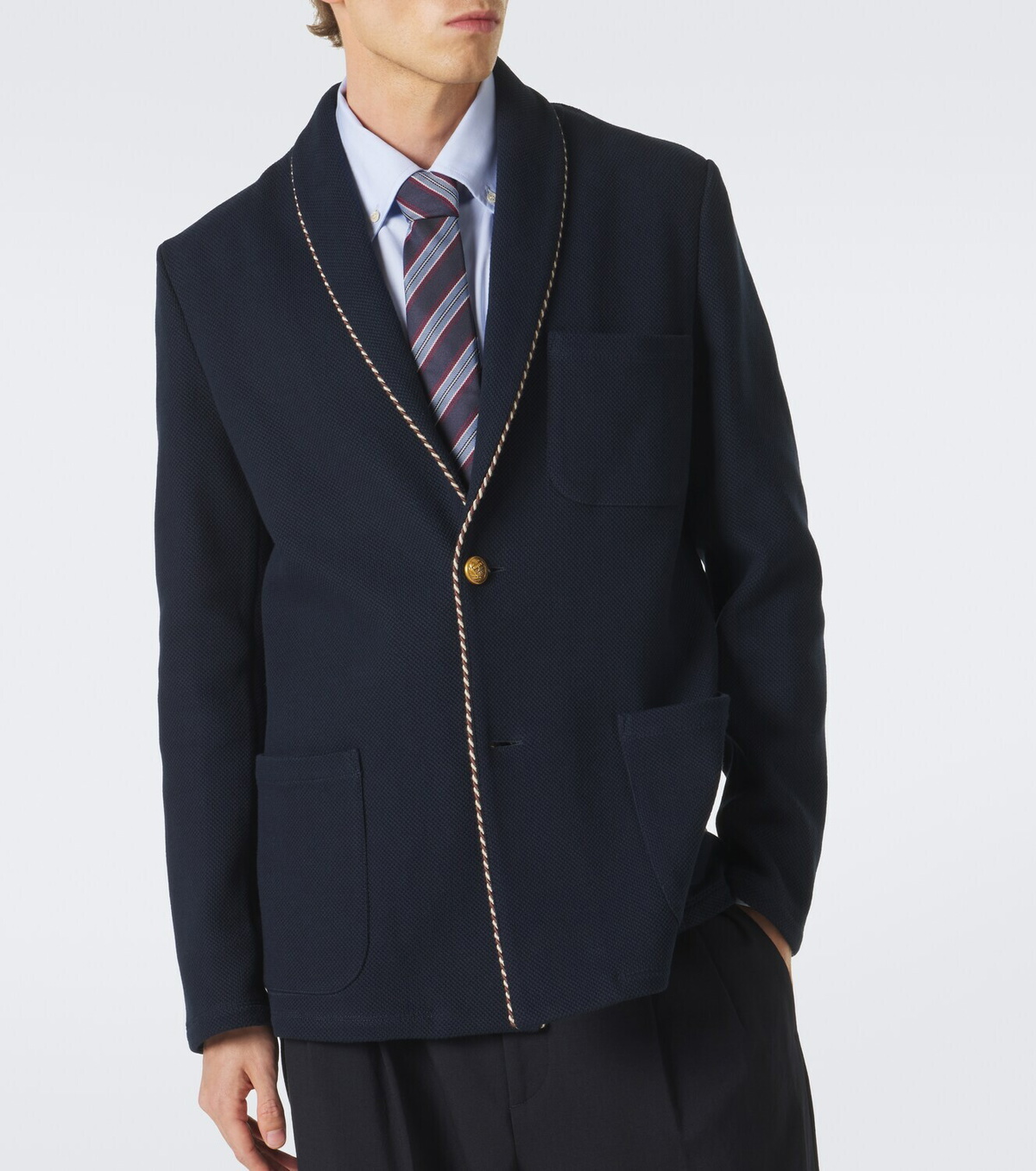 Valentino Cotton twill blazer