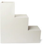 Pieces - Steps Fibreglass Planter - Gray