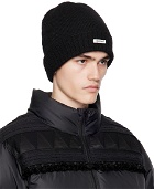 UNDERCOVER Black Patch Beanie