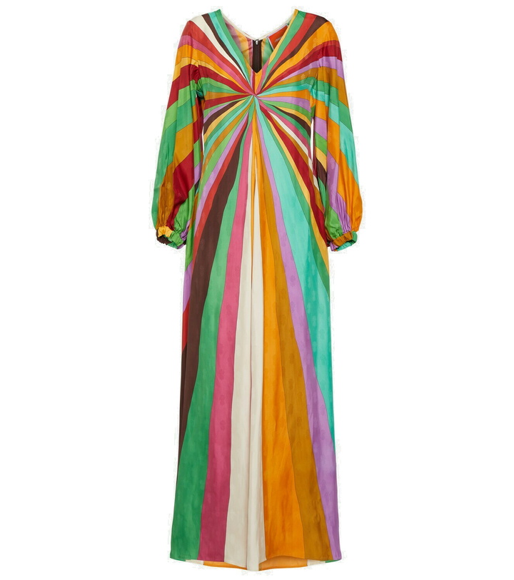 Photo: La DoubleJ Roy one-shoulder twill maxi dress