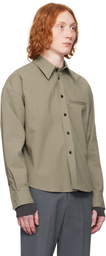 OUAT Taupe Office Shirt