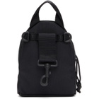 Balenciaga Black Nylon Mini Backpack Bag
