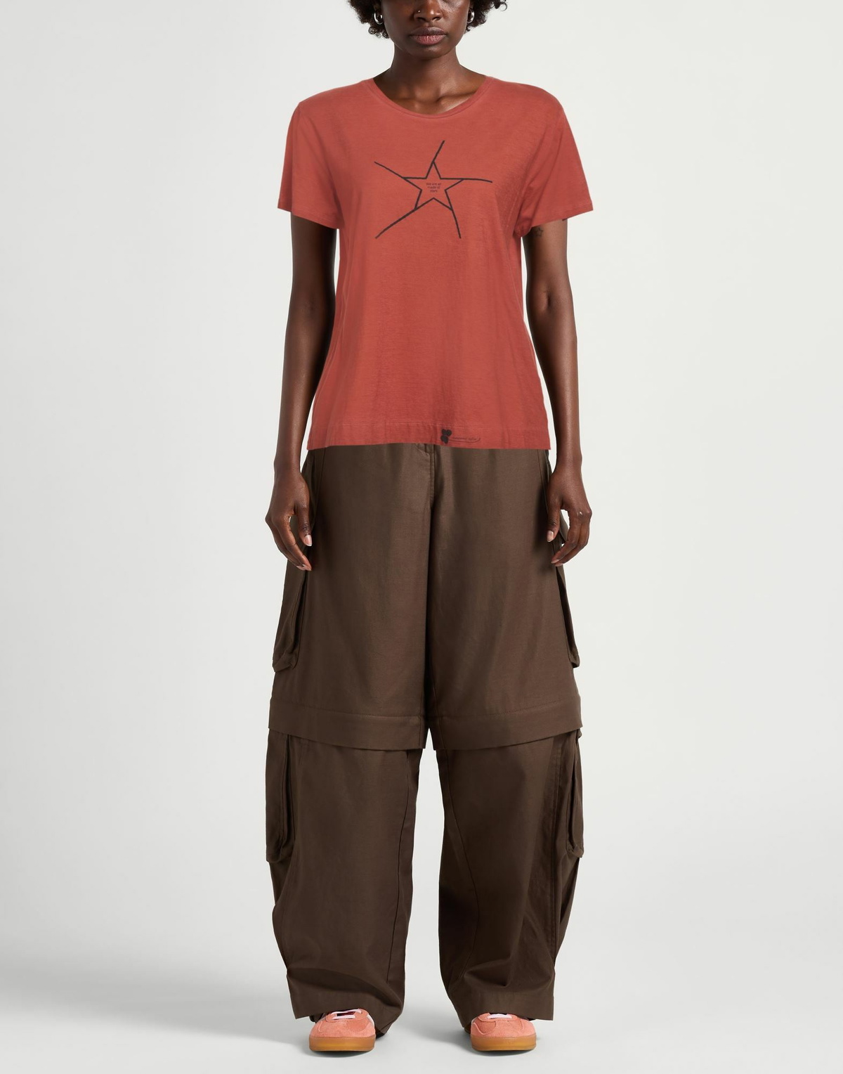 Massimo Alba Womens T-shirt in Brown