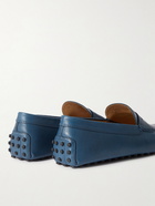 Tod's - Gommino Full-Grain Leather Driving Shoes - Blue