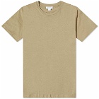 Sunspel Men's Organic Riviera T-Shirt in Caper Melange