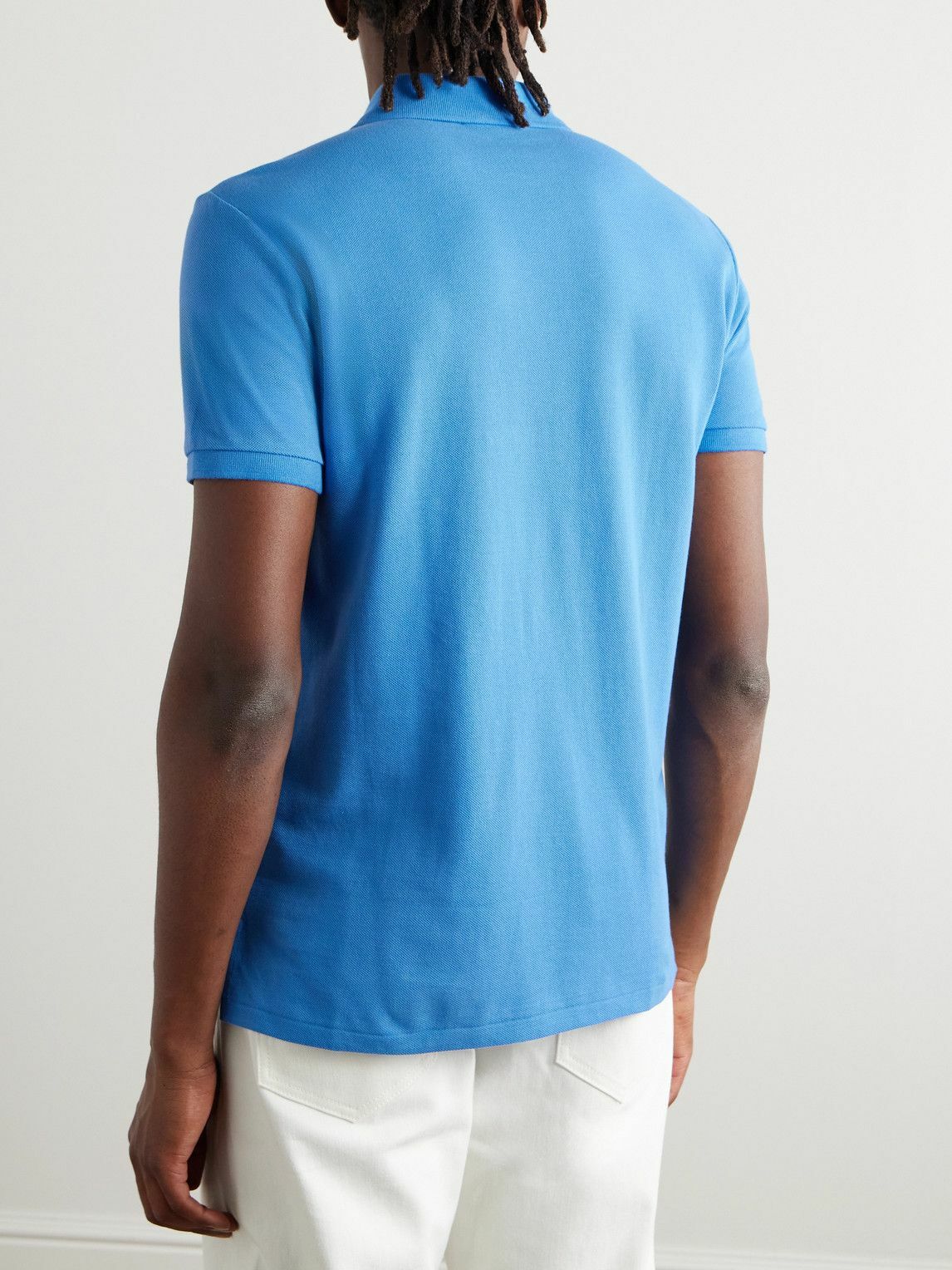 Polo Ralph Lauren - Logo-Embroidered Cotton-Piqué Polo Shirt