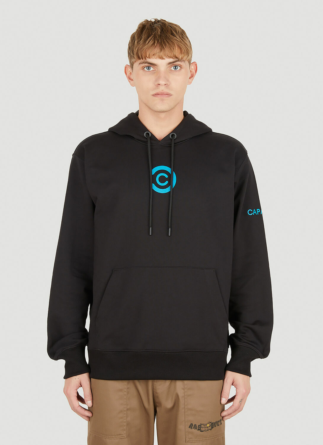 Capasa Milano Logo Embroidery Hooded Sweatshirt