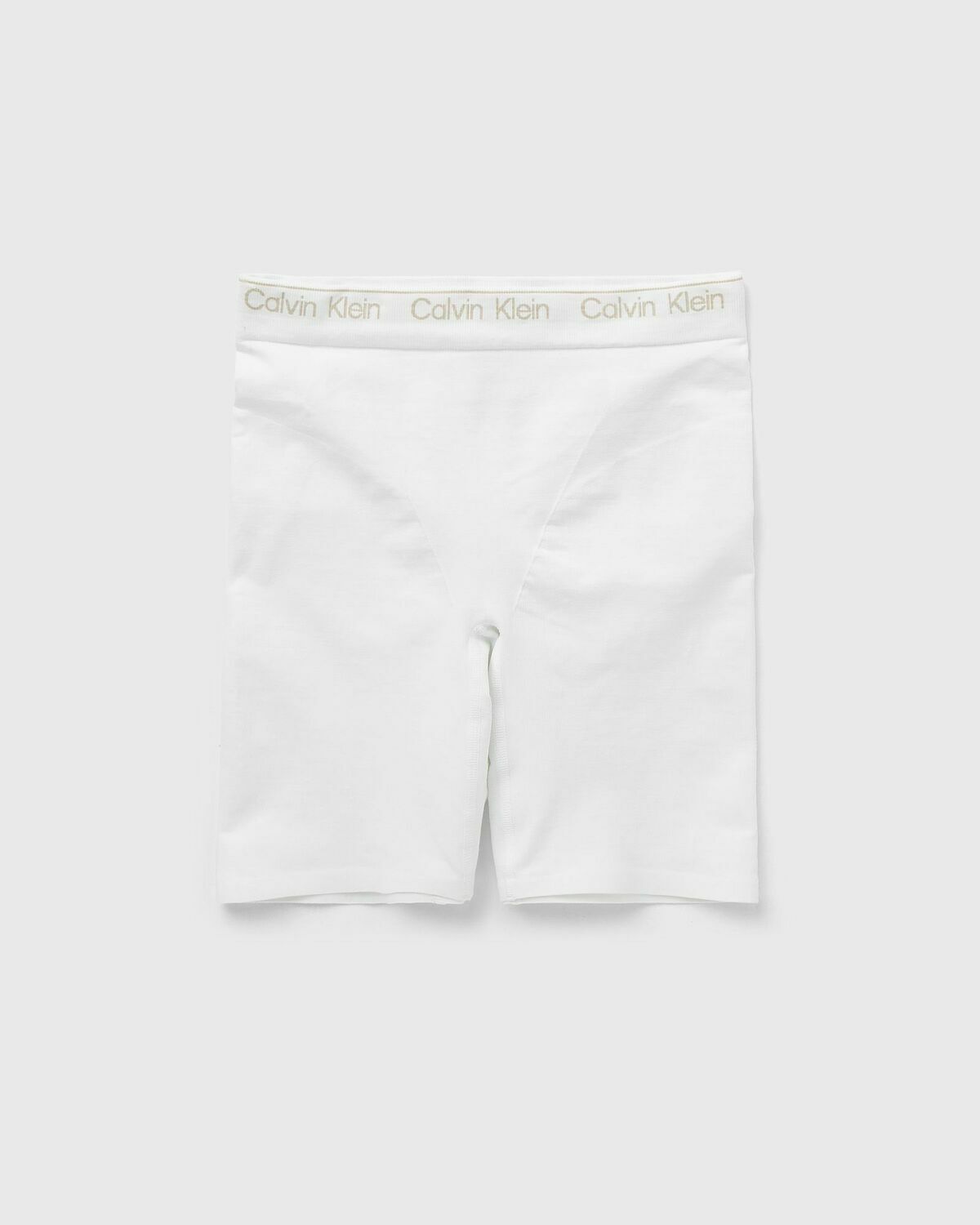 Calvin Klein Underwear ICON SHAPWEAR COTTON SEAMLESS THIGH SLIMMER White Womens Panty