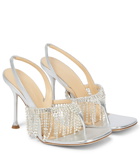 Magda Butrym - Embellished leather thong sandals