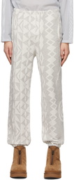 South2 West8 Grey Skull Target Lounge Pants