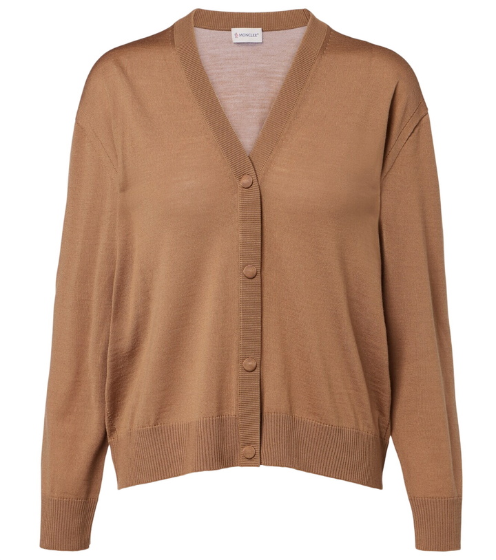 Photo: Moncler Virgin wool cardigan
