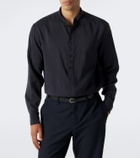 Giorgio Armani Silk-blend shirt