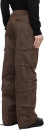 Holzweiler Brown Noid Cargo Pants