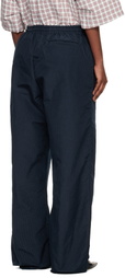 WILLY CHAVARRIA Navy Ruff Rider Track Pants