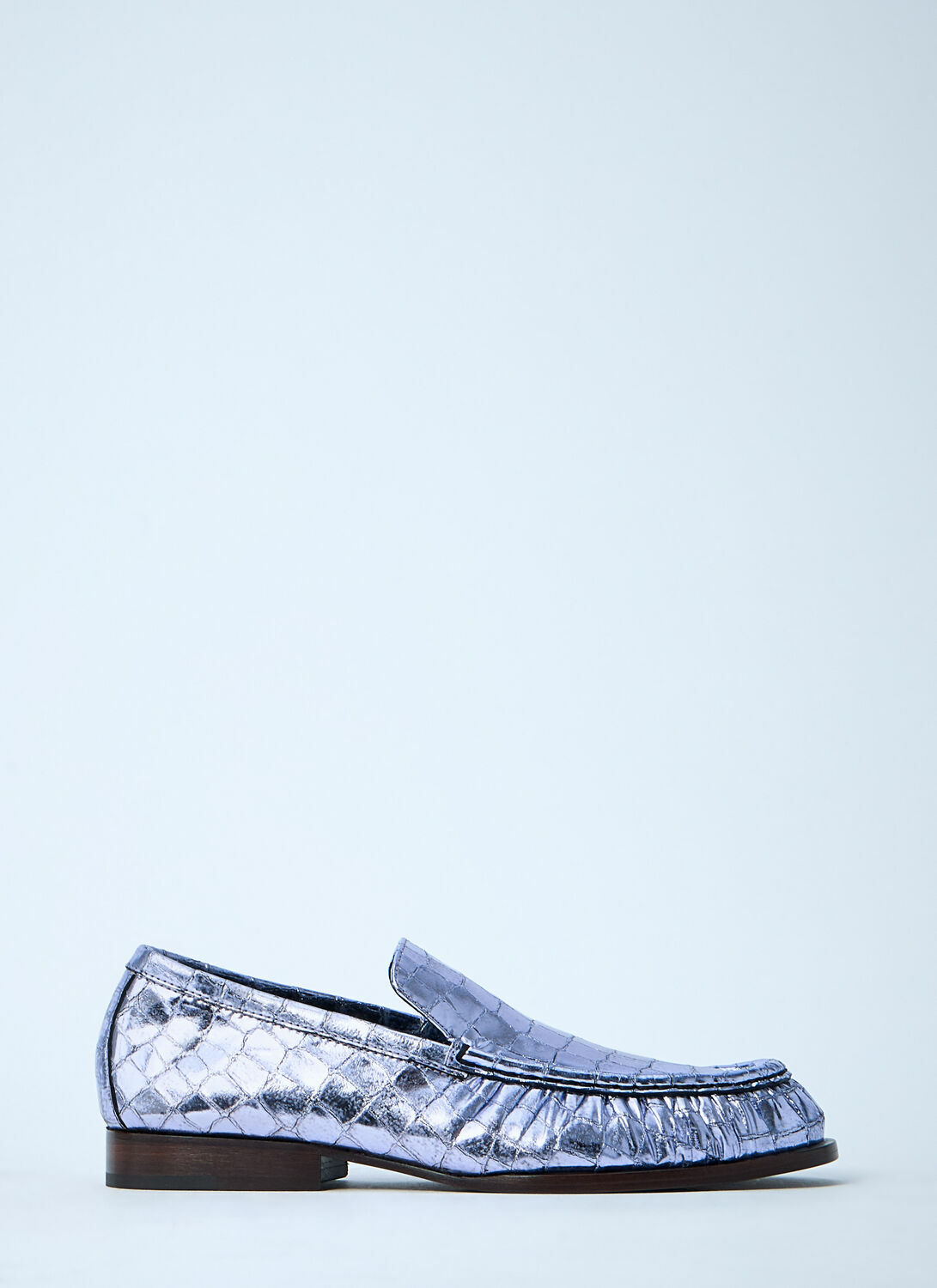 Dries Van Noten Croc-Embossed Loafers