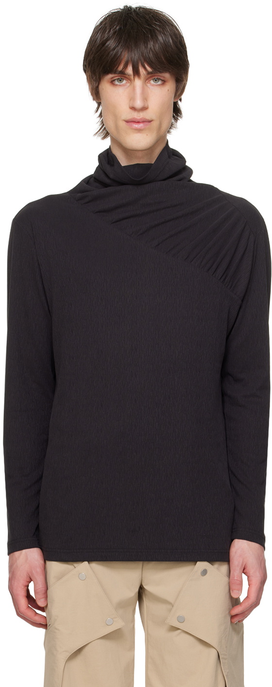 Uncertain Factor Black Dustman Explores Long Sleeve T-Shirt