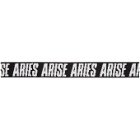 Aries Black Logo Webbing Belt