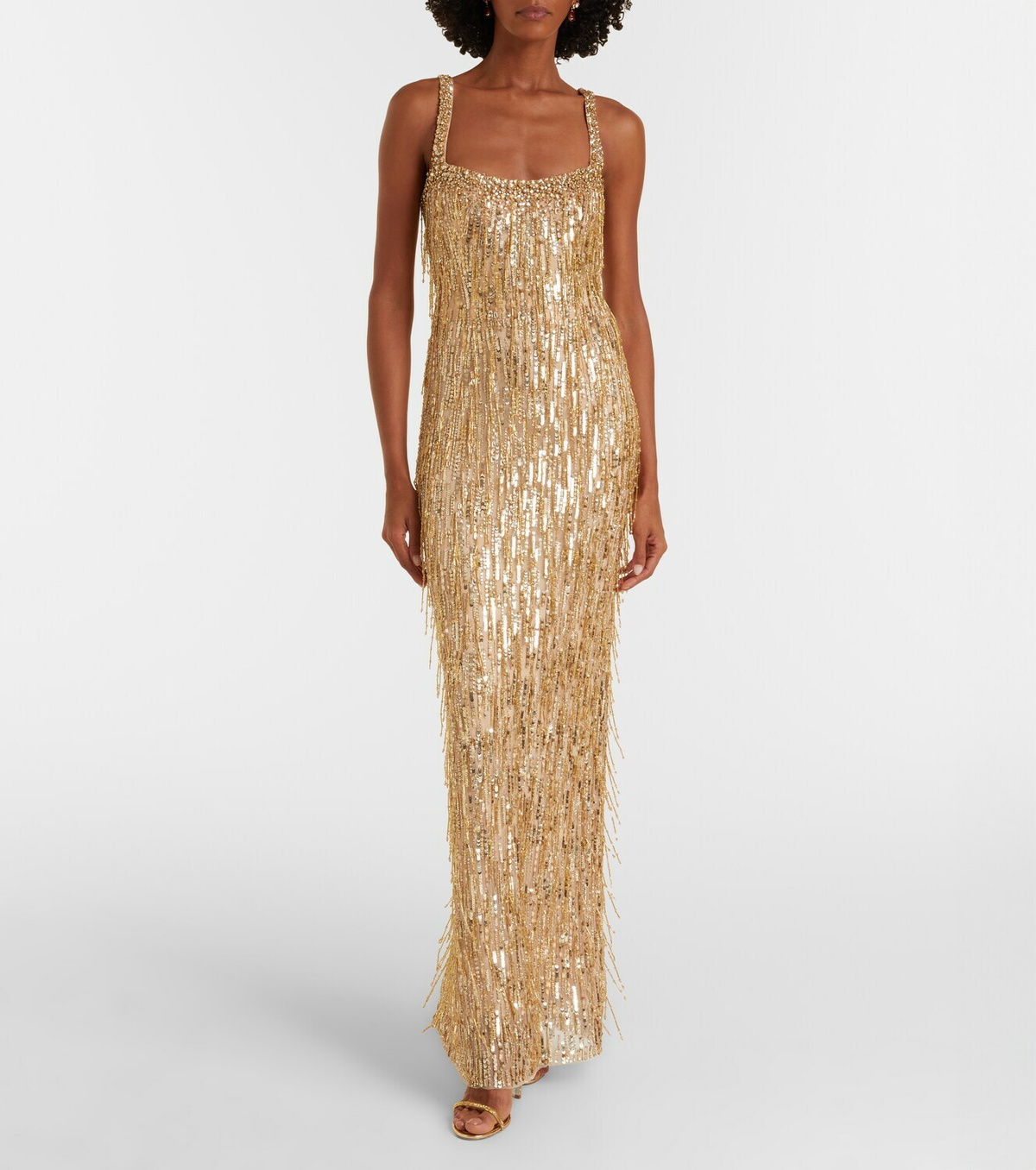 Jenny Packham Fleur sequined gown