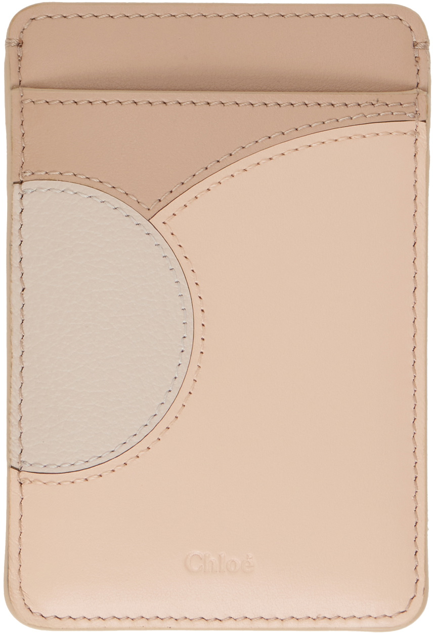 Chloé Pink Moona Card Holder Chloe
