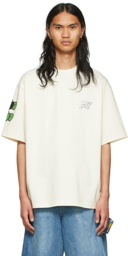 We11done Off-White Cotton T-Shirt