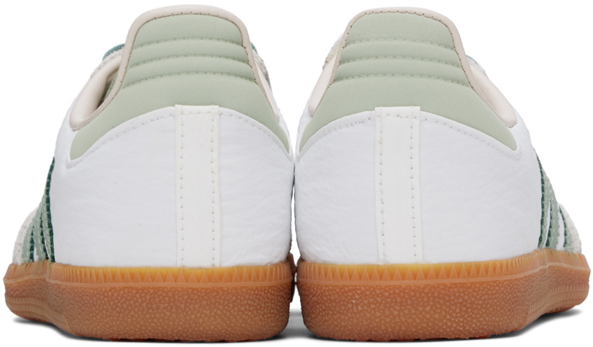 adidas gazelle silver green womens Women's adidas Samba OG Cream White/Collegiate Green / 6