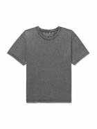 mfpen - New Garment-Dyed Brushed Organic Cotton-Jersey T-Shirt - Gray