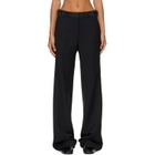 Wales Bonner Black Gallery Tuxedo Trousers
