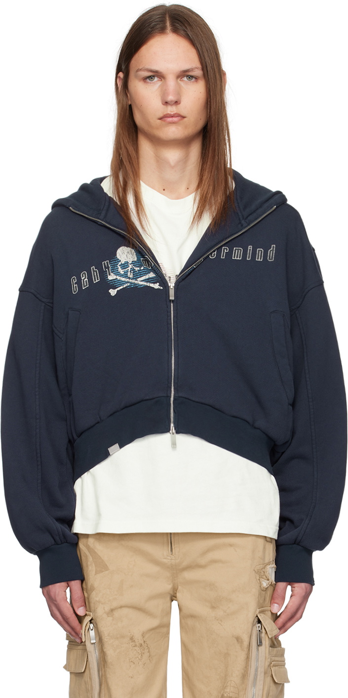 mastermind JAPAN Navy C2H4® Edition Profile Hoodie mastermind JAPAN Navy C2H4® Edition Profile Hoodie