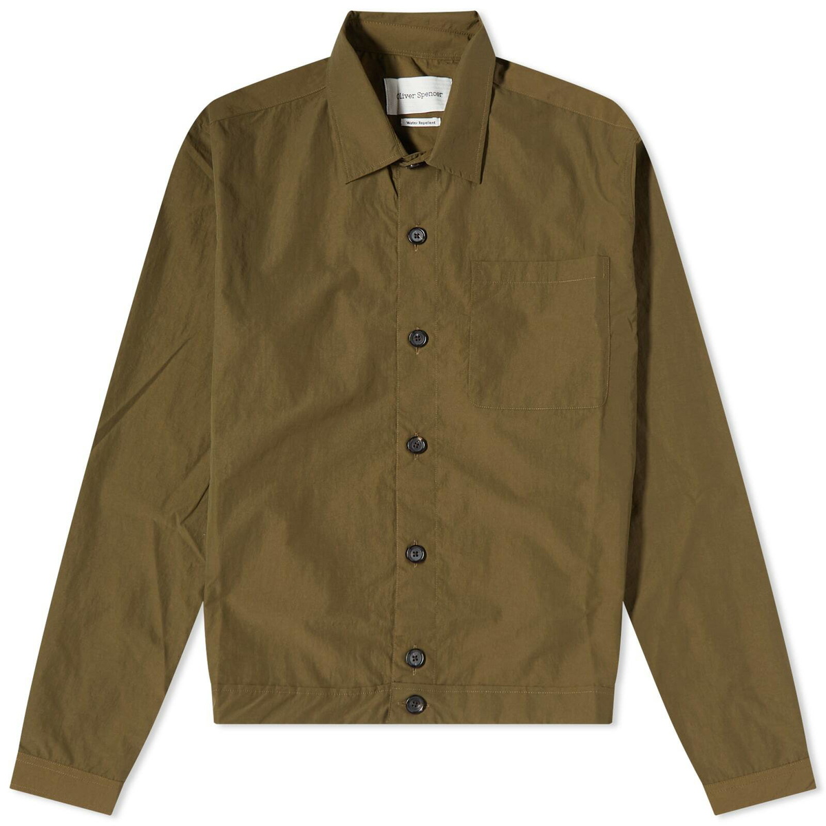 Oliver Spencer Men's Milford Jacket in Green Oliver Spencer