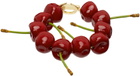 Jacquemus Red Le Chouchou 'Le Bracelet Cerise' Bracelet