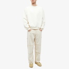 Checks Downtown Men's Overdyed Crew Sweat in Ecru