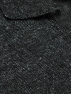 De Bonne Facture - Linen and Cotton-Blend Polo Shirt - Gray