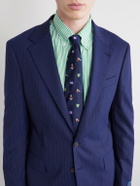 Polo Ralph Lauren - Pinstriped Wool-Blend Blazer - Blue