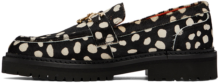 Soulland Black & White Vinny's Edition Palace Loafers