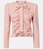 Valentino Virgin wool crêpe jacket