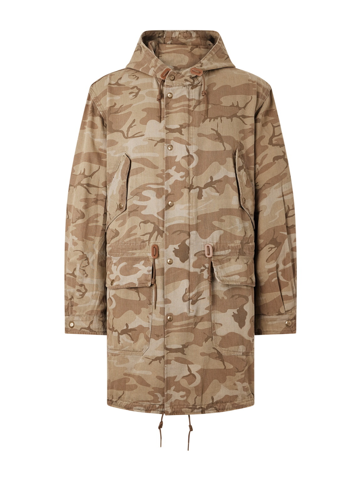 【rja】Supreme × AKIRA Fishtail Parka M Cotton Green/Black Supreme Akira Fishtail Parka