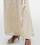 Altuzarra Linnie sequined maxi skirt