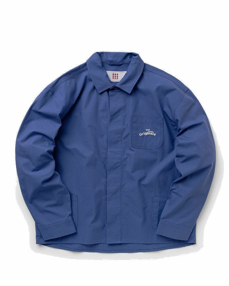 Photo: The New Originals Workman Shirt Blue - Mens - Longsleeves/Shirts & Blouses